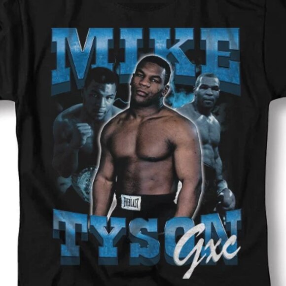 Mike Tyson T-Shirt, Mike Tyson Graphic Tee, Mike Tyson Champion T Shirt 247 - Picture 2 of 2
